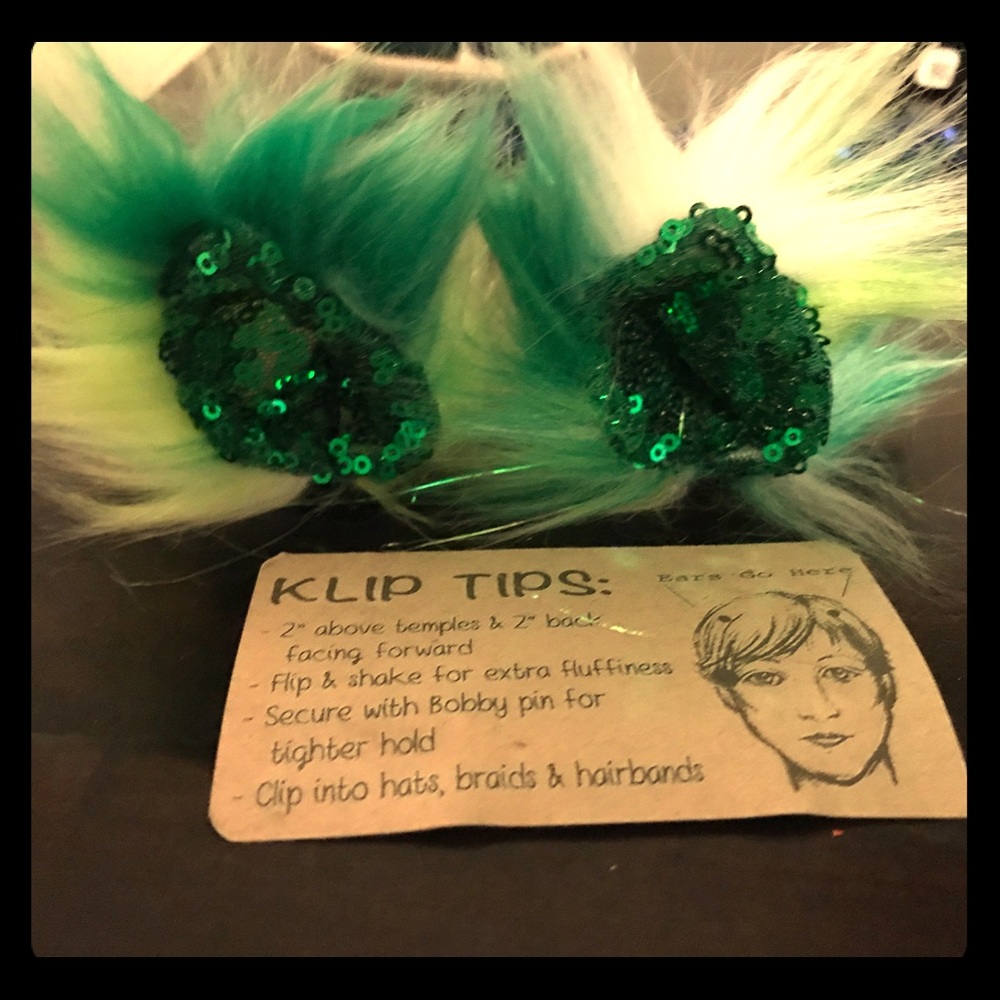 Clip on kritter ears